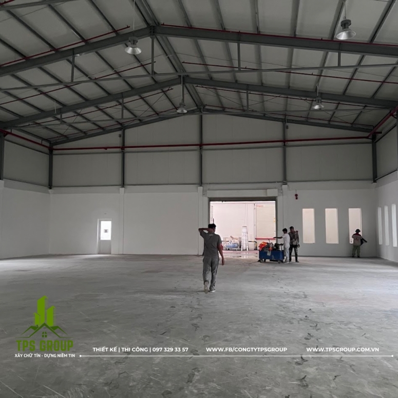 Cải tạo & hoàn thiện kho Công ty NESPRISE – Thuận An