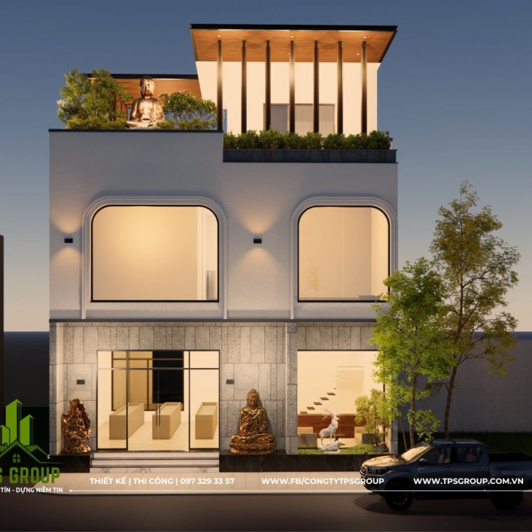 Duyen’s House – Công Trình Thiết Kế Nhà Phố Hiện Đại Tại Dĩ An 